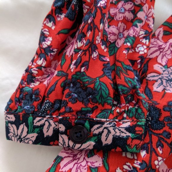 NWT Jules Sophia red floral dress - Picture 5 of 5
